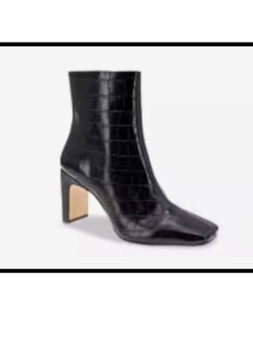 BCBGeneration Randi croc embossed booties